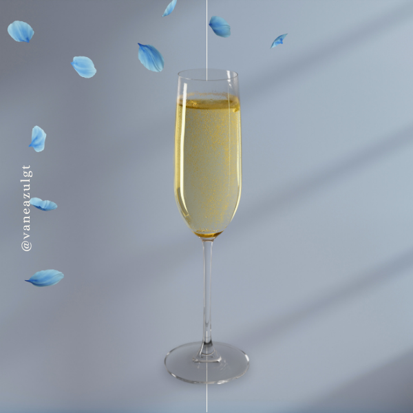 Alquiler de Copa flauta de cristal para champagne o brindis de boda en Ciudad de Guatemala.
